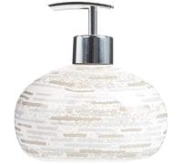 MSV Distributeur de Savon Céramique Brique Beige