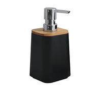 MSV Distributeur de Savon PS & Bambou KAMLA Noir