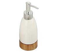 MSV Distributeur de Savon Tallinn Blanc Ø 7 x 19,3 cm