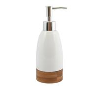 MSV Distributeur de Savon Tallinn Blanc Ø 7 x 19,3 cm