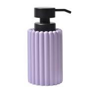 MSV Distributeur Keoni en Polyrésine 340 ML pour Une Décoration Élégante et Parfumée dans Votre Salle de Bain Ou Cuisine, Idéal pour Un Usage Quotidien, Lavande