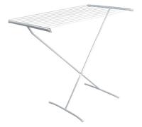 MSV - Étendoir à Linge 10M Acier 1 Niveau Blanc, Dimensions 81x55x83cm, Idéal pour Séchage Intérieur et Extérieur, Résistant à la Corrosion, Pratique et Durable