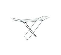 MSV - Étendoir à Linge à Ailes 18M en INOX Blanc, Grande capacité d'étendage, 180x48x108cm, Conception Pliable pour Un Rangement Facile, résistant à la Corrosion, idéal pour intérieur et extérieur