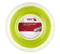 MSV Focus Hex 200m Jaune 1,23mm Tennis Cordaje