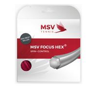 MSV Focus-HEX Cordage En Garniture 12m-Rouge 1.23