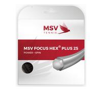 MSV Focus-HEX Plus 25 Cordage En Garniture 12m-Noir