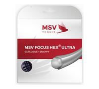 MSV Focus-HEX Ultra Cordage En Garniture 12,2m-Noir 1.25
