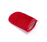 MSV - Gant de Nettoyage Nylon pour Tissus d’Ameublement, Polyester, Accessoire Pratique pour Entretien et Nettoyage Quotidien Maison, Rouge, 24 x 16 x 0,1 cm