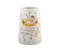 MSV Gobelet Céramique Tequila Blanc & Jaune