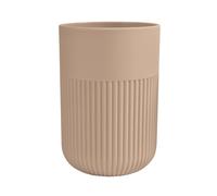 MSV - Gobelet Gino Cappucino - Design Compact et Élégant - Ø7.1 x 10.5 cm - Couleur Vert - Idéal pour Cuisine et Salle de Bain - Accessoire Pratique et Décoratif