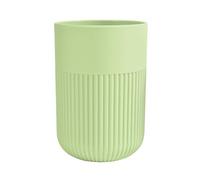 MSV - Gobelet Gino Matcha - Design Compact et Élégant - Ø7.1 x 10.5 cm - Couleur Vert - Idéal pour Cuisine et Salle de Bain - Accessoire Pratique et Décoratif