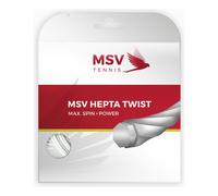 MSV Hepta-Twist Cordage En Garniture 12m-Blanc