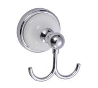 MSV HomeXpert 141353 Tenerife Crochet Métal Argent 8 x 8 x 9 cm