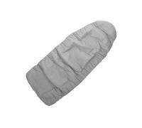 MSV, Housse de Rechange pour Table à Repasser 100% Coton avec Cordons, Housse Universelle, Rembourrage en Polyester, Lavable à 40 °, Coloris Beige, 145x61cm
