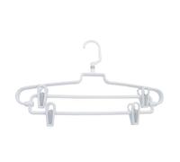 MSV Lot de 12 cintres Multi Pinces pour Pantalon ou Jupe