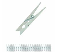 MSV Lot de 24 Pinces à Linge Bois