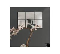 MSV Lot De 6 Miroirs Adhesifs Aluminuim & Verre