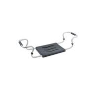 MSV Nottingham Rehab Supplies Siège de Baignoire Extensible en Aluminium et Plastique Anthracite Charge maximale 150 kg 55-70 x 18 x 26 cm