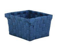 MSV Panier de Rangement 14x14x9cm Bleu Marine