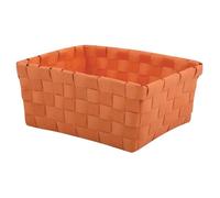 MSV Panier de Rangement 14x14x9cm Chocolat