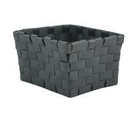 MSV Panier de Rangement 14x14x9cm Gris