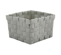 MSV Panier de Rangement 14x14x9cm Taupe
