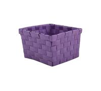 MSV Panier de Rangement 14x14x9cm Violet