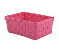 MSV Panier de Rangement 19x14x8cm Fuschia