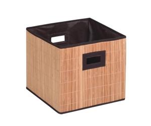 MSV Panier De Rangement Pliant Bambou