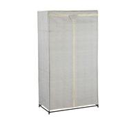 MSV Penderie en Tissu XL Pliable avec Tringle à vêtements 90 x 50 x 160 cm