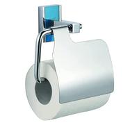 MSV Porte Rouleau Papier WC Mural Alba Zin Chromé