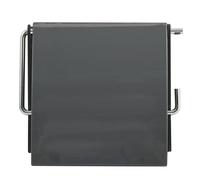MSV France Porte-rouleau papier WC – Gris anthracite