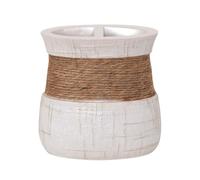 MSV Porte Rouleau Papier WC Mural PS & Acier chromé Wave Beige