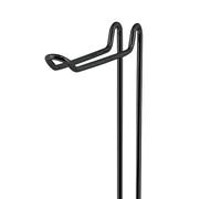 MSV, Porte-Rouleau Papier WC sur Pied, Modèle Amy en Acier, Porte Papier Toilette sur Pied, pour Stocker 3 Rouleaux,dérouleur de Papier hygiénique,15x15x54cm, Noir Mat