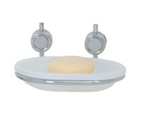 MSV Porte Savon à Fixer ABS Chromé Simply Chrome