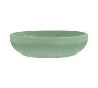 MSV - Porte Savon Gino Basil - Aimanté - Ø12 x 9.4 x 2.5 cm - Vert - Design Original pour Salle de Bain - Usage Mural avec Ventouse - Adapté Douche et Voyage