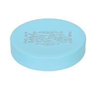 MSV Porte Savon Acier Charme Bleu