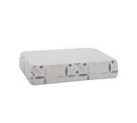 MSV France – Porte-savon Evora en céramique Gris et blanc