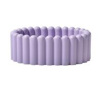 MSV - Porte Savon Keoni Lavande en Polyrésine 12,7 x 9,5 cm pour Une Salle de Bain Élégante et Pratique avec Un Design Raffiné et Une Touche de Fraîcheur Aromatique
