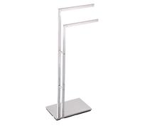 MSV Porte Serviettes Double Acier Santa CATARINA Chrome