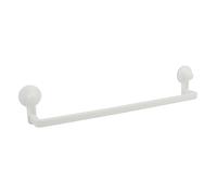 MSV Porte Serviettes Mural à ventouses en PVC Blanc