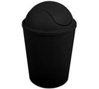 Msv poubelle à bascule pp ako 5,5l noir