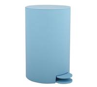 MSV Poubelle à pédale PP OSAKI 3L Bleu Clair