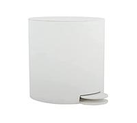 MSV Poubelle à pédale PP OSAKI 3L Blanc