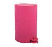 MSV, Poubelle à cosmétiques Modèle Osaki, 3 litres, Couvercle, Poubelle à Pédale pour Toilettes Salles de Bain, Compact, Petit Espace, avec Récipient intérieur Amovible, Rose