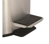 MSV Poubelle à pédale Inox 12L Inox