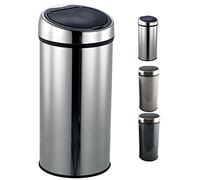 poubelle touch de cuisine 30l inox