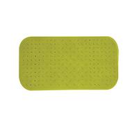 MSV Premium Tapis de Douche antibactérien antidérapant avec ventouses Vert Env. 36 x 76 cm Lavable à 60 °C