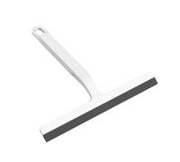 MSV Raclette à vitres - Manche Extensible 24 à 30cm - Blanc & Noir