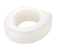 MSV 140700 Rehausse pour Toilettes Polyéthylène Basse Densité/Caoutchouc Nitrile 39 x 38 x 15 cm, Blanc